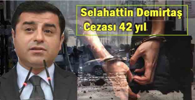 Selahattin Demirtaş'ın cezası belli oldu