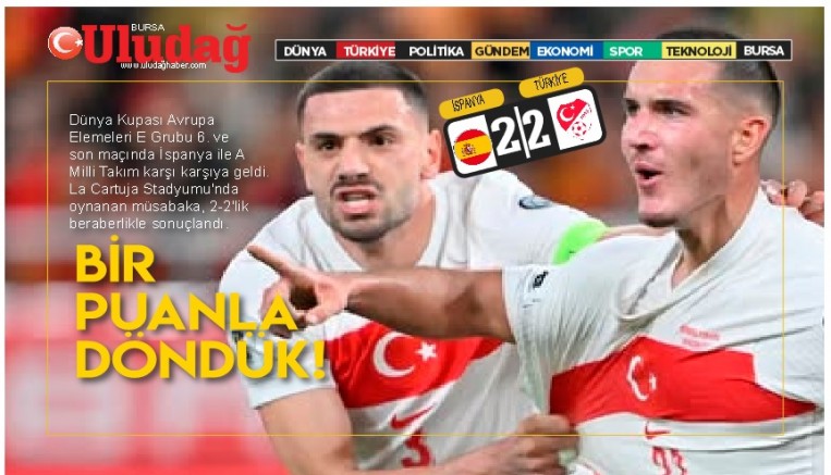 A MİLLÎ TAKIM, SEVILLA'DAN 1 PUANLA DÖNDÜ