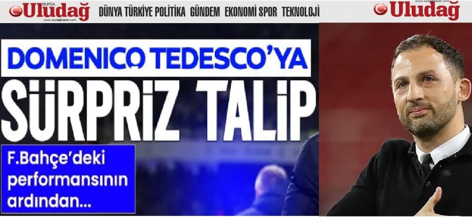 Domenico Tedesco'ya sürpriz talip! Fenerbahçe ile henüz kontrat yenilememişti...