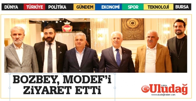Başkan Bozbey, MODEF’i ziyaret etti
