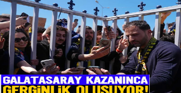 Fenerbahçe sözleri! ‘Galatasaray kazanınca gerginlik oluşuyor’