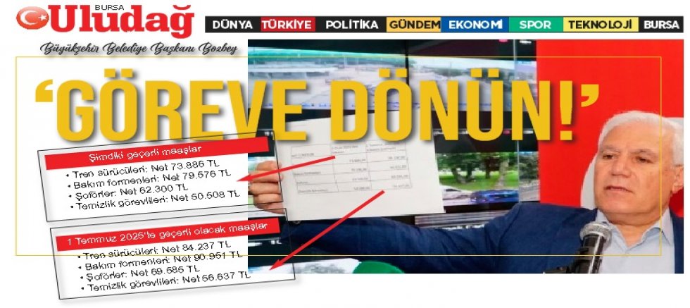 Başkan Bozbey’den ‘göreve dönün’ çağrısı!