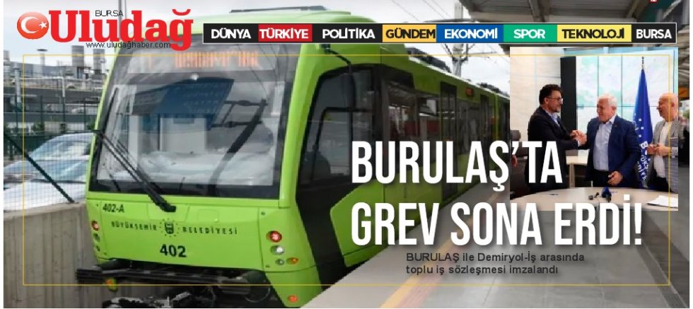 BURULAŞ ile Demiryol-İş arasında toplu iş sözleşmesi imzalandı