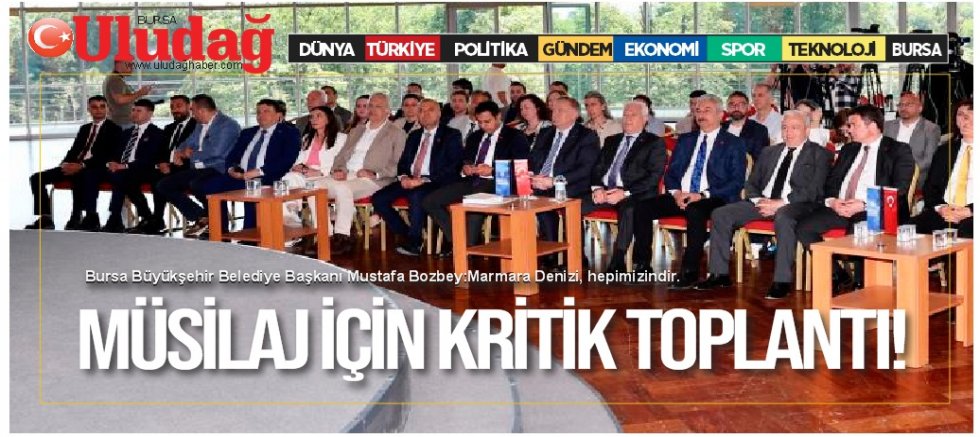  ‘Marmara Denizi’nde Müsilaj ile Mücadele’zirvesi