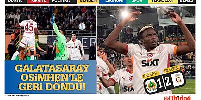 Alanyaspor - Galatasaray : 1-2 