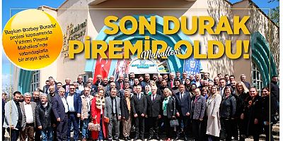 ‘Başkan Bozbey Burada’nın son durağı Piremir Mahallesi oldu