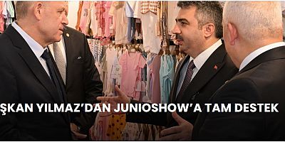 BAŞKAN YILMAZ’DAN JUNIOSHOW’A TAM DESTEK