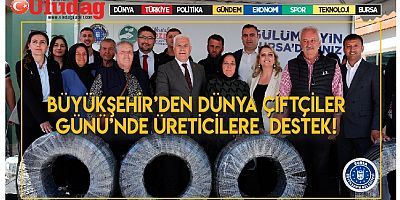 Büyükşehir’den Dünya Çiftçiler Günü'nde üreticilere destek