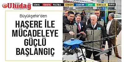 Büyükşehir’den sinek ve haşereyle mücadeleye güçlü başlangıç