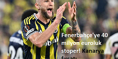 Fenerbahçe'ye 40 milyon euroluk stoper! Kanarya fırsatı değerlendirecek...