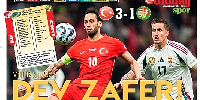 MACARİSTAN'I ÜÇ GOLLE DEVİRDİK!