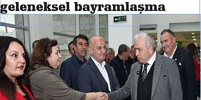 Nilüfer Belediyesi’nde geleneksel bayramlaşma