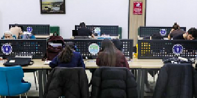 Üniversite adayları için deneme sınavı